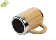 Bamboo Coffee Drinking Mug With Bamboo Handle